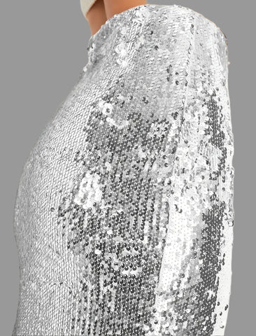 FALDA RECTA DE LENTEJUELAS 4 CLRS