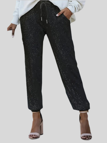 PANTALÓN LENTEJUELAS TOBILLO 6 CLRS
