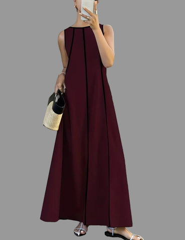 VESTIDO LARGO VERANO PIPIN LINE 7 CLRS