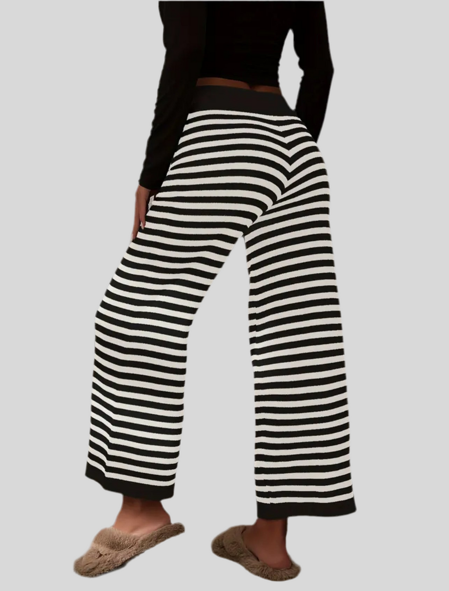 PANTALÓN DE RAYAS ESTILO MARINERO 4 CLRS