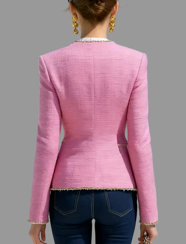 CHAQUETA CORTA ESTILO CHANEL 2 CLRS