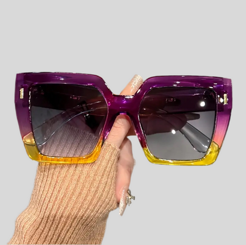 GAFAS DE METACRILATO BICOLOR  5 CLRS