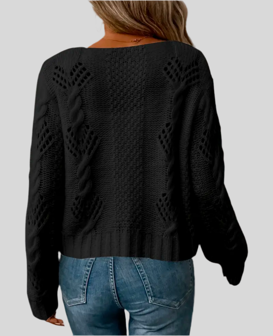 5 COLOR COTTON KNITTED JACKET