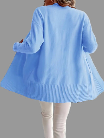 CHAQUETA DE PUNTO OVERSIZED MUY AMPLIA 20CLRS