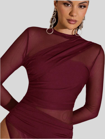 BODY SEMI TRANSPARENTE  5 CLRS