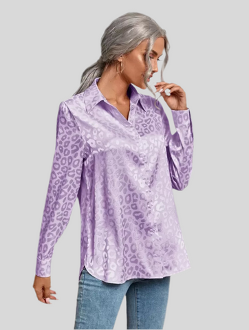 CAMISA SATÉN RELIEVE A PRINT 11 CLRS