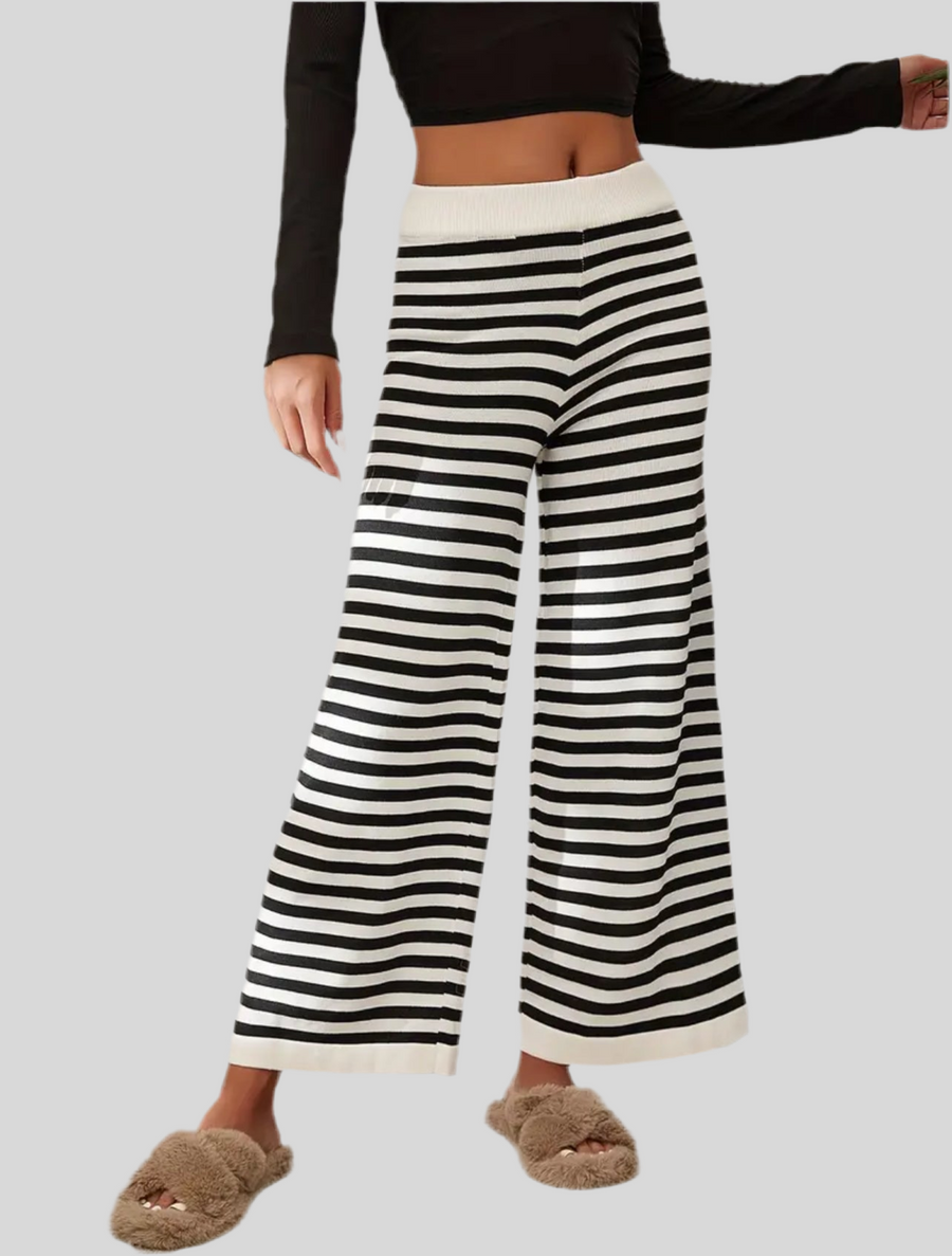 PANTALÓN DE RAYAS ESTILO MARINERO 4 CLRS