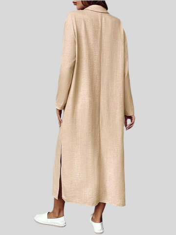 VESTIDO TÚNICA CON ESCOTE 5 CLRS