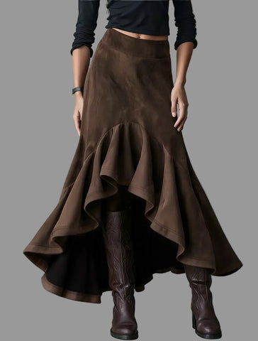 FALDA POLISÓN ESTILO WESTERN 3 CLRS