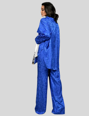 CONJUNTO Y CAMISA SATÉN 2 COLORES