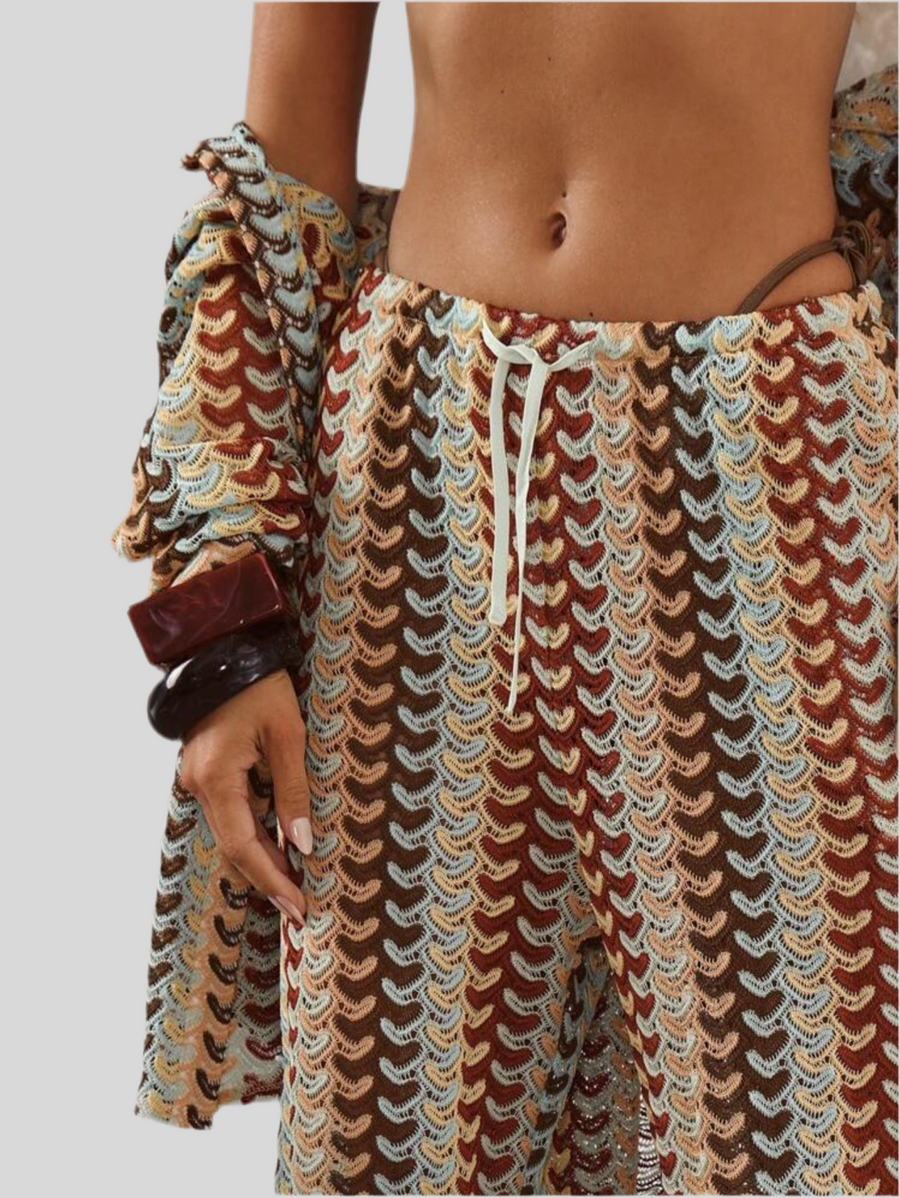 CONJUNTO DE CAMISA Y PANTALÓN AMPLIO