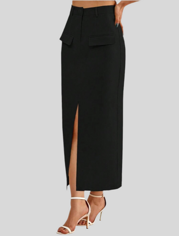STRAIGHT EXECUTIVE SKIRT 4 CLRS
