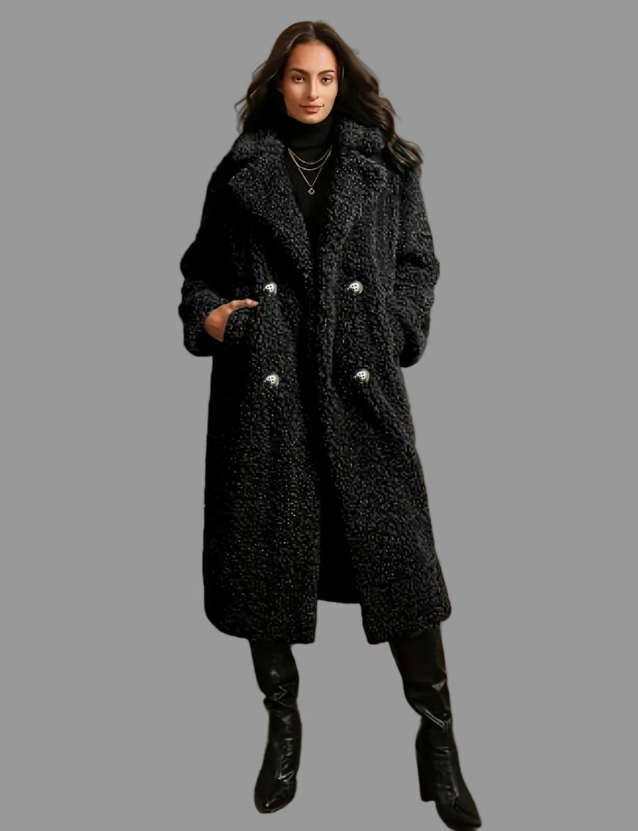 ABRIGO DE PELO RIZADO ECOLÓGICO 5 CLRS