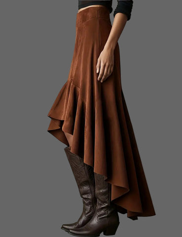 FALDA POLISÓN ESTILO WESTERN 3 CLRS