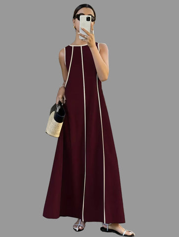 VESTIDO LARGO VERANO PIPIN LINE 7 CLRS