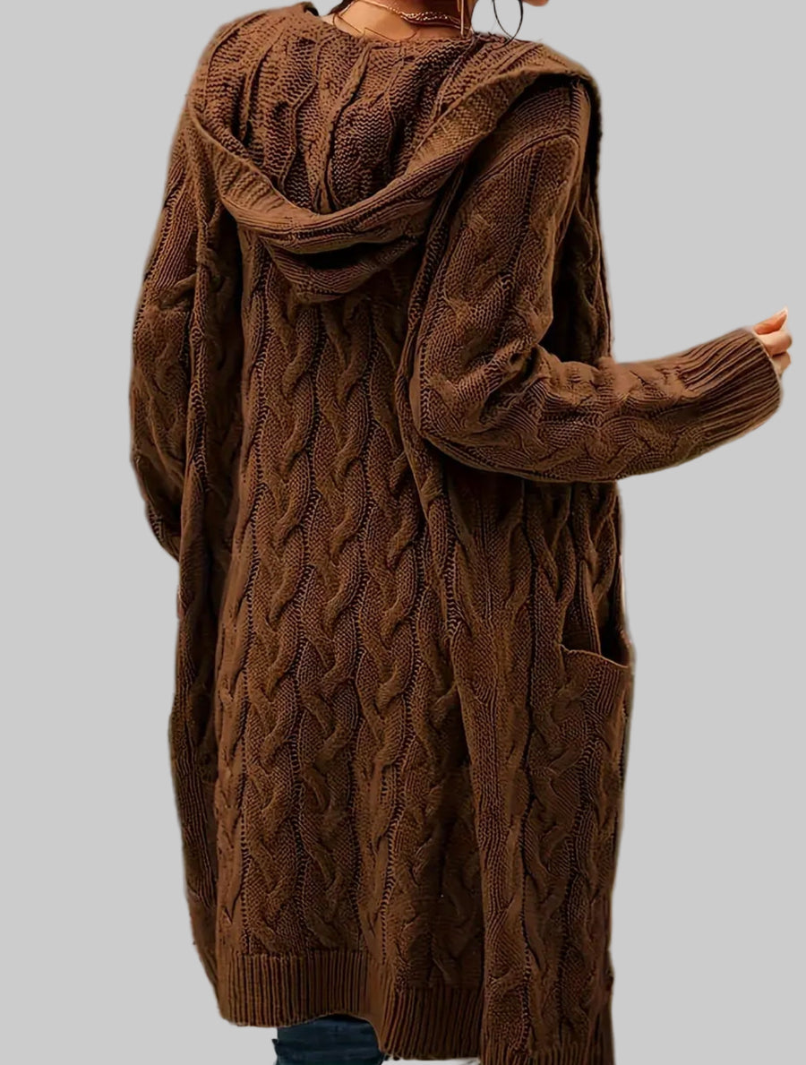 CARDIGAN DE OCHOS CAPUCHA 16 COLORES