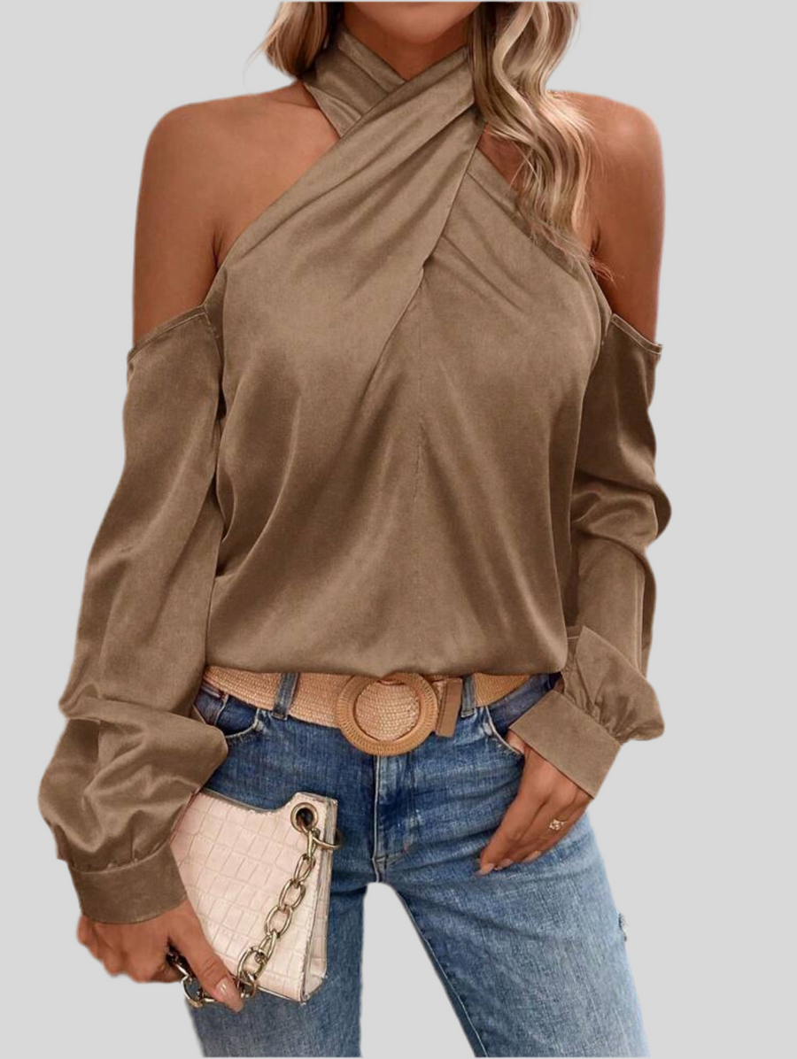 CAMISA DE HOMBROS ABIERTOS 5 CLRS