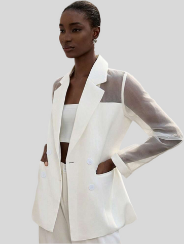 CHAQUETA CON TRANSPARENCIA 3 CLRS