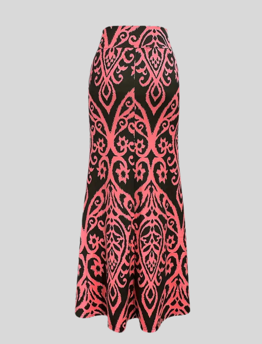 FALDA LARGA DE LYCRA SIRENA 3 CLRS