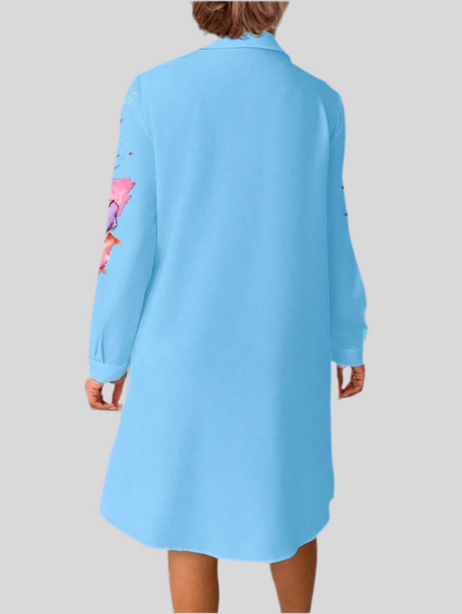 VESTIDO CAMISERO AMPLIO 6 CLRS