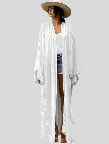 KIMONO LISO CON CINTURÓN 4 CLRS