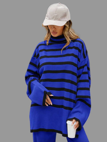 CONJUNTO DE PUNTO JERSEY RAYAS 12 CLRS