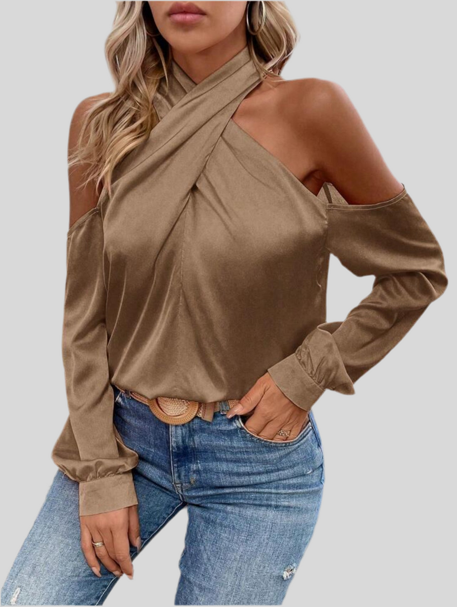 CAMISA DE HOMBROS ABIERTOS 5 CLRS