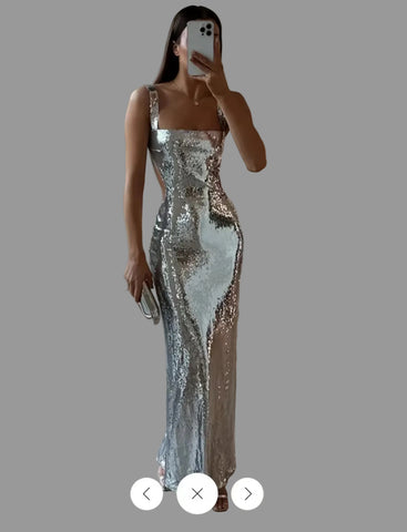 VESTIDO LARGO LENTEJUELAS ESPALDA 2 CLRS