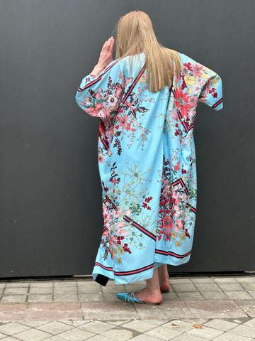 Kimono NEW YORK JARDÍN CELESTE EDICIÓN LIMTADA