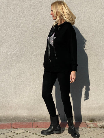 Conjunto de punto estilo chándal