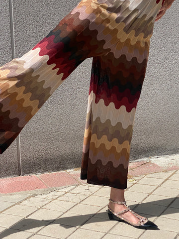 Mono de punto zig zag