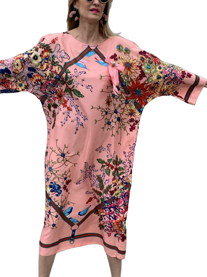 Kaftan largo de seda EDICIÓN LIMITADA