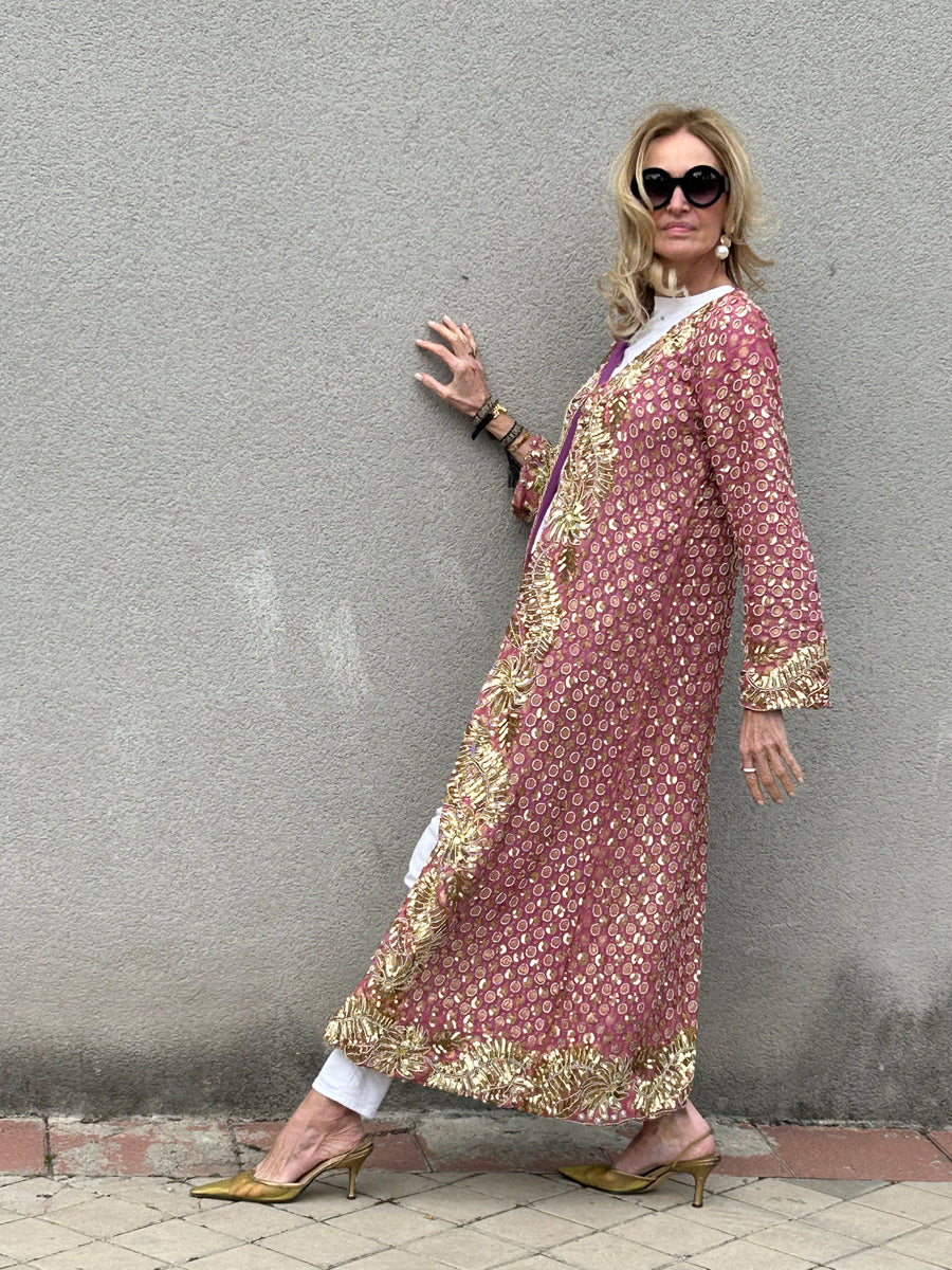 LIMITED EDITION silk and sequin jewel kurta