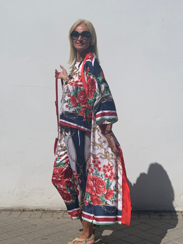 Kimono NEW YORK STARS LIMITED EDITION The Thannac Silk Collection 