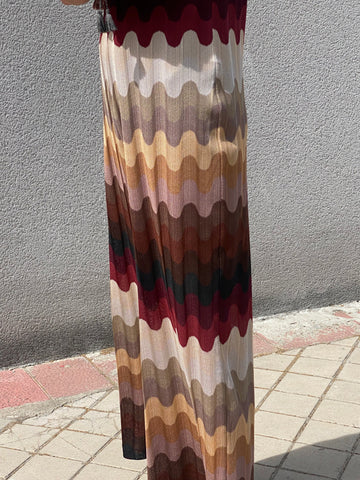 Mono de punto zig zag