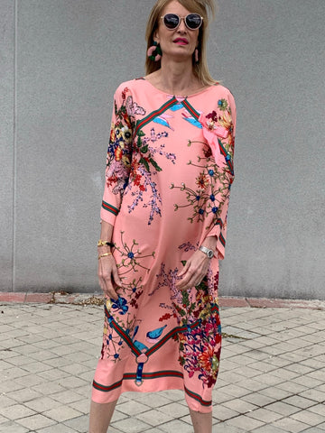 Kaftan largo de seda EDICIÓN LIMITADA