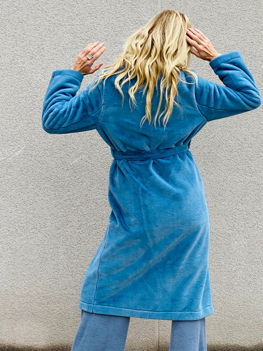 Abrigo reversible sintético de pelo