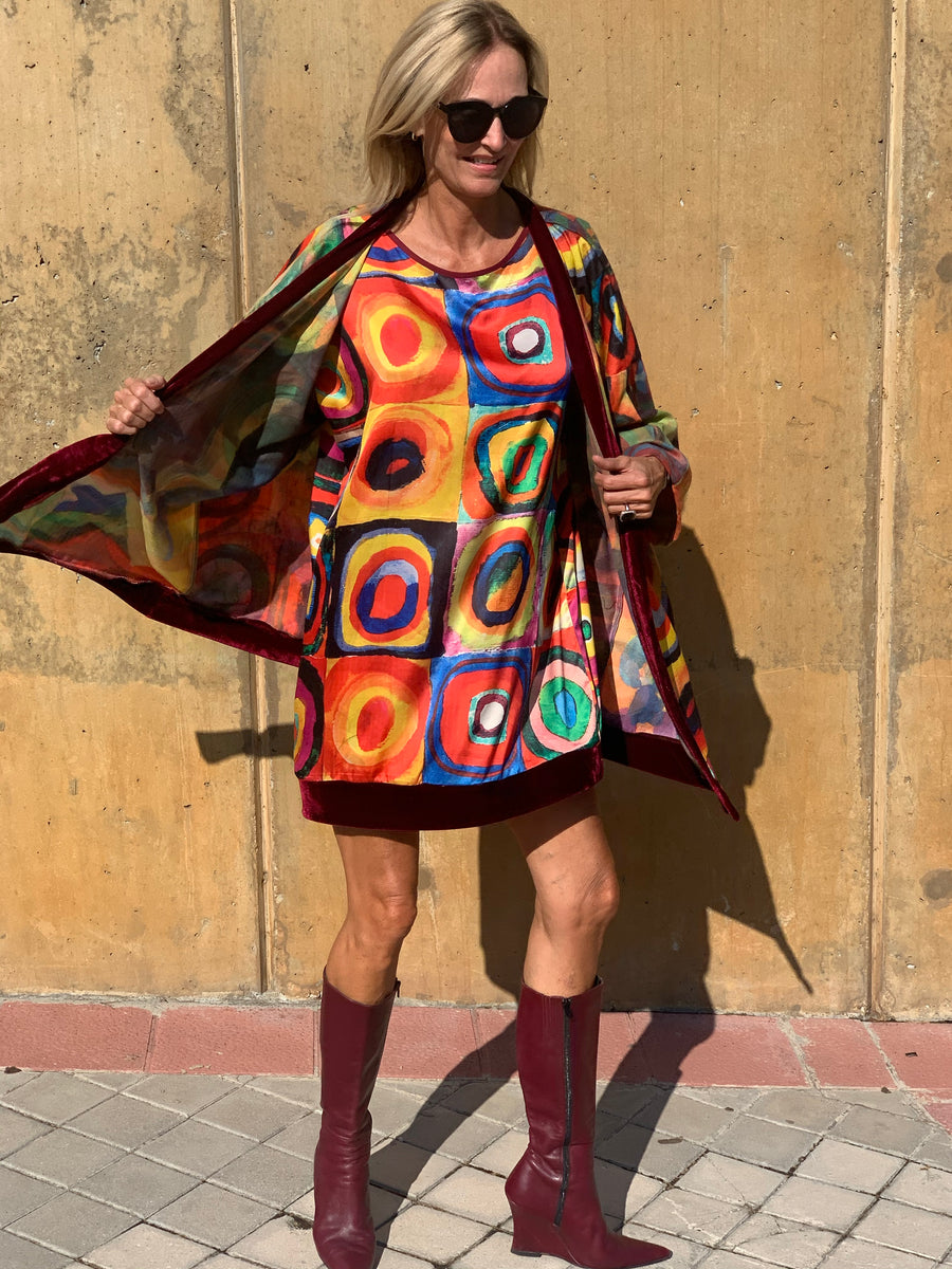 Conjunto DT vestido EDICIÓN LIMITADA con abriguito