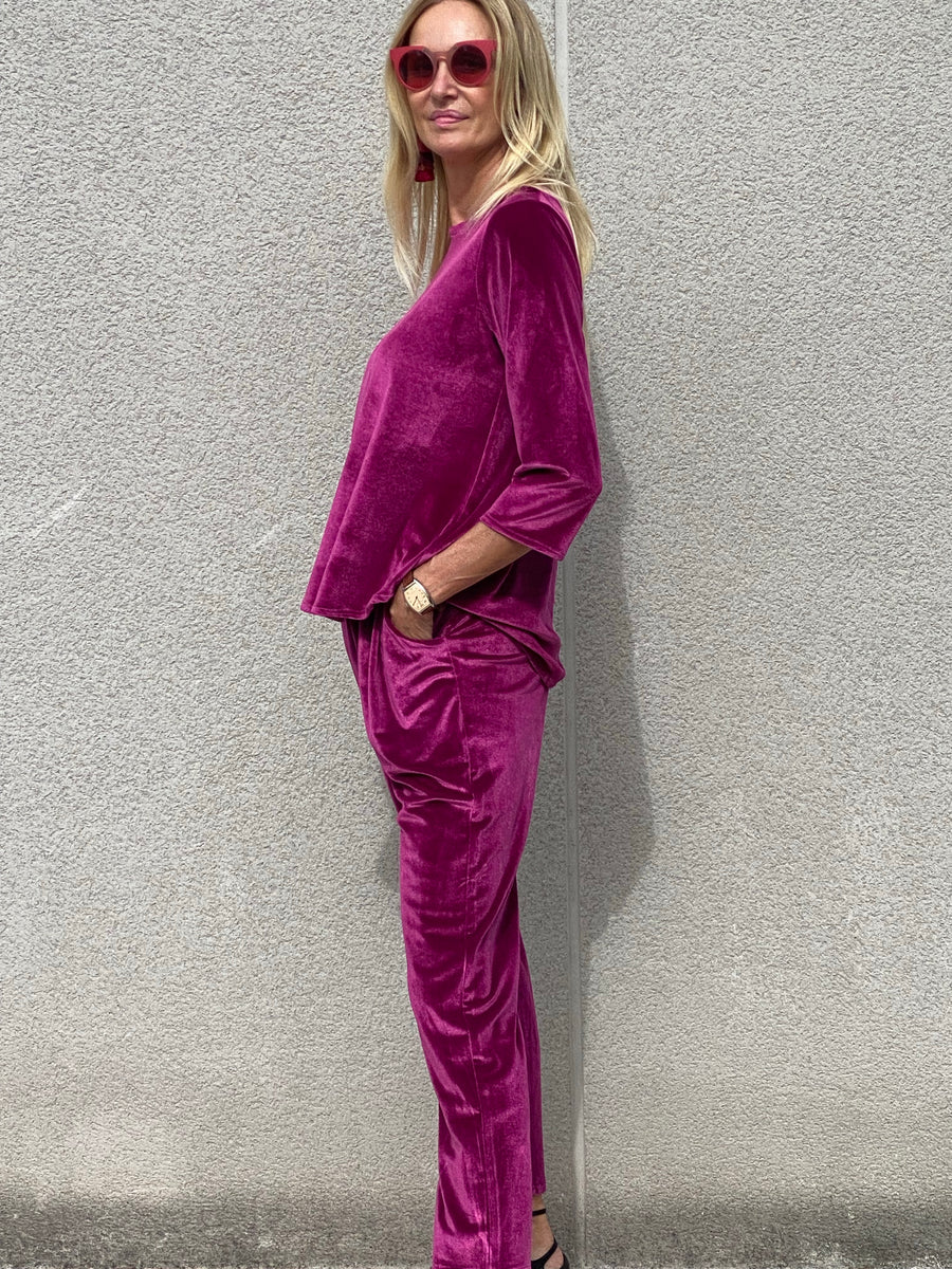 COZY EXCLUSIVE set of velvet pants